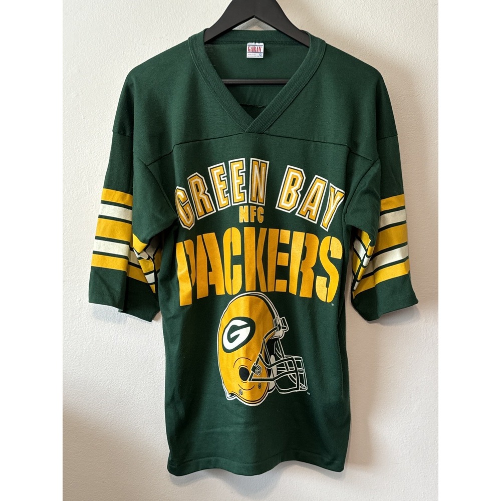 Vintage 90s Green Bay Packers Jersey T Shirt USA Made NFL Football L